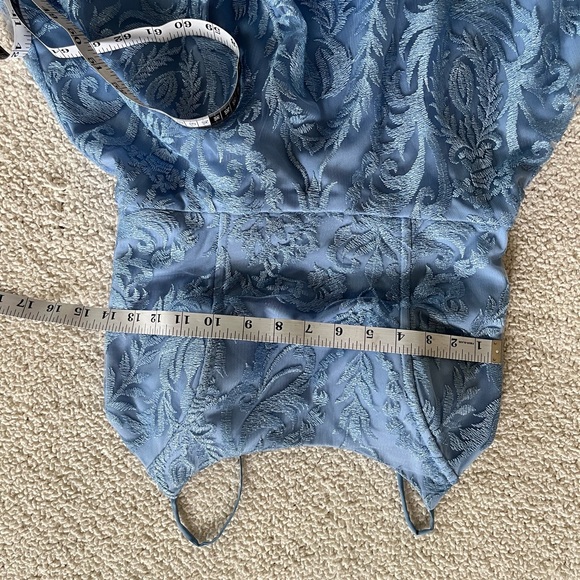 Speechless Blue party Lace Fairycore Mini Dress pastel size 11 - Picture 8 of 10